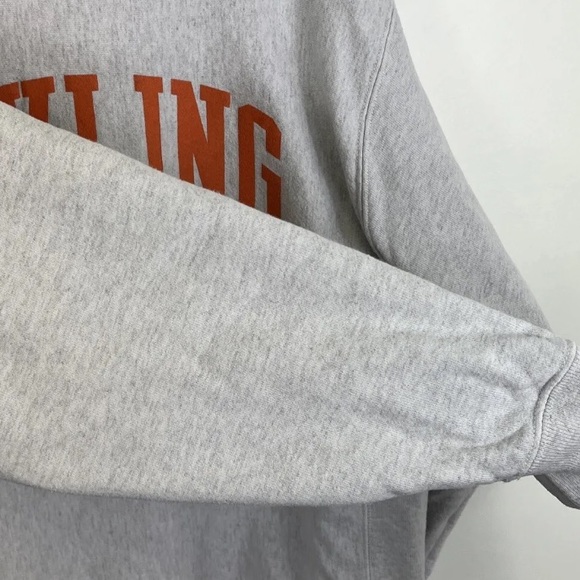 Champion Reverse Weave Bowling Green Crewneck Sweatshirt Gray SZ Large - Picture 11 of 12